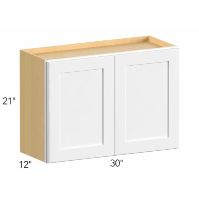 Allure® Galaxy Mocha 30"W x 21"H x 12"D Wall Cabinet (W3021)