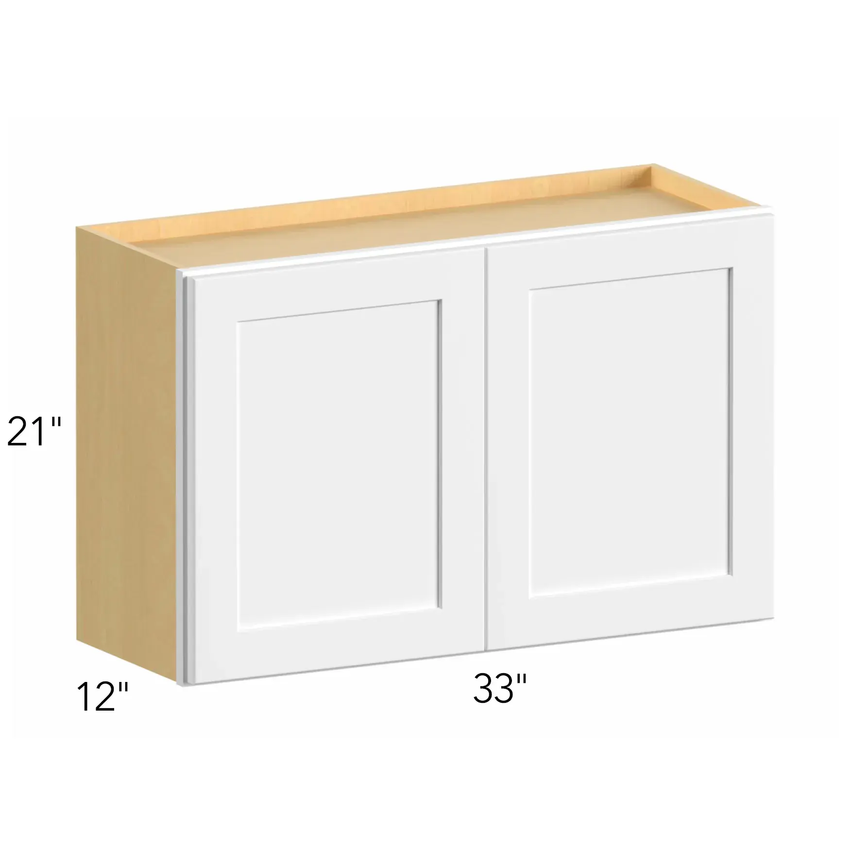 Allure® Galaxy Dove 33"W x 21"H x 12"D Wall Cabinet (W3321)