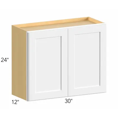 Allure® Galaxy Linen 30"W x 24"H x 12"D Wall Cabinet (W3024)