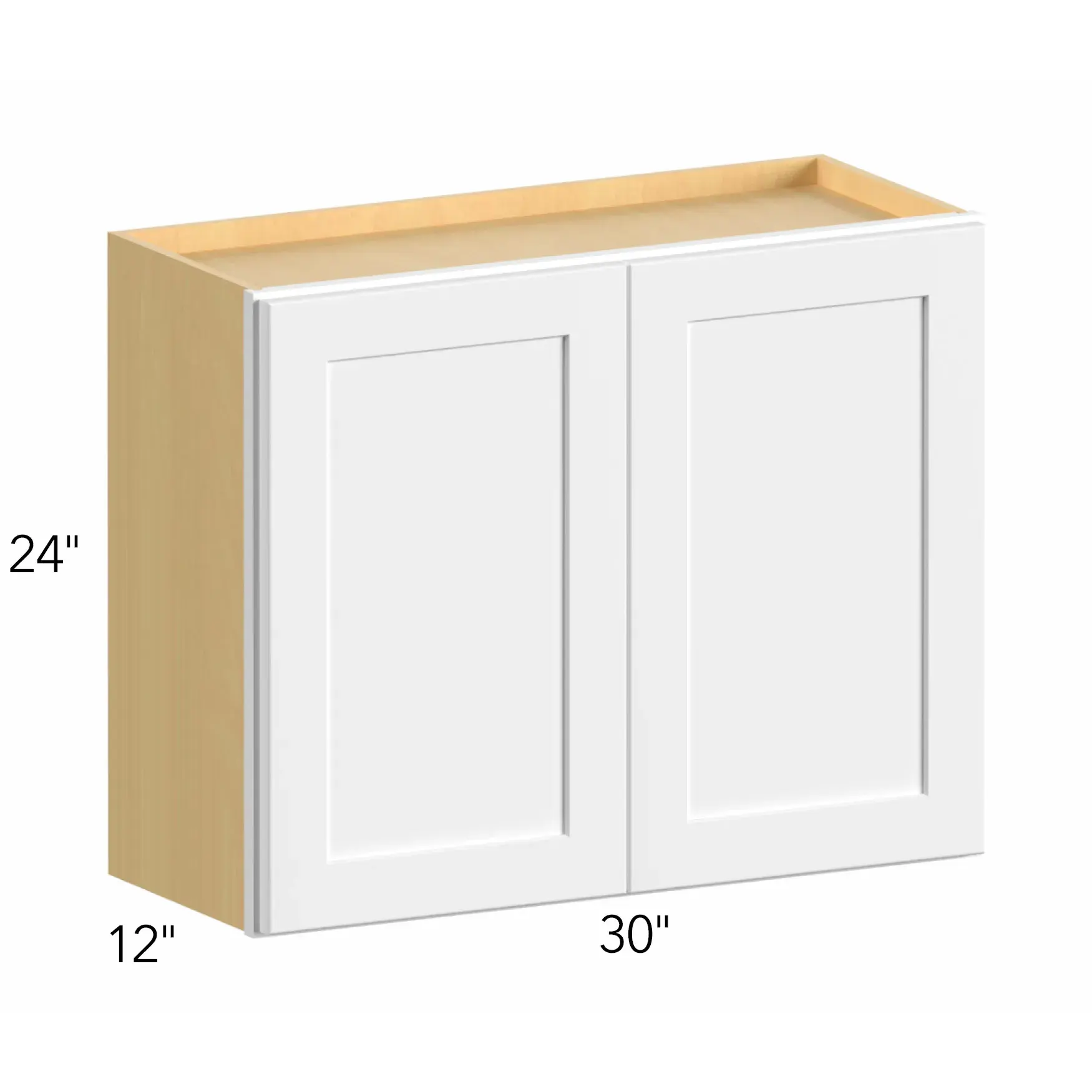 Allure® Galaxy Dove 30"W x 24"H x 12"D Wall Cabinet (W3024)
