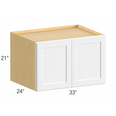 Allure® Galaxy Dove 33"W x 21"H x 24"D Wall Cabinet (W332124)