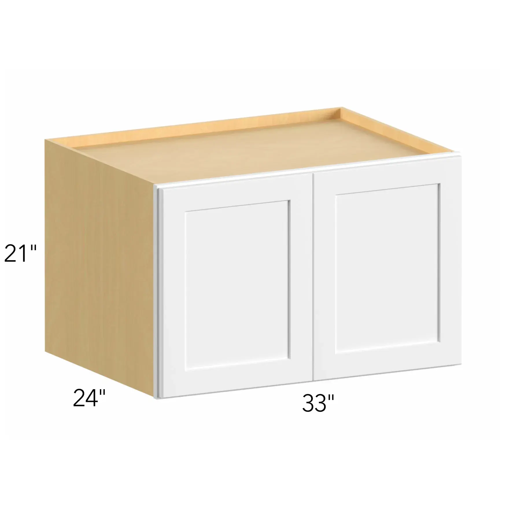 Allure® Galaxy Dove 33"W x 21"H x 24"D Wall Cabinet (W332124)