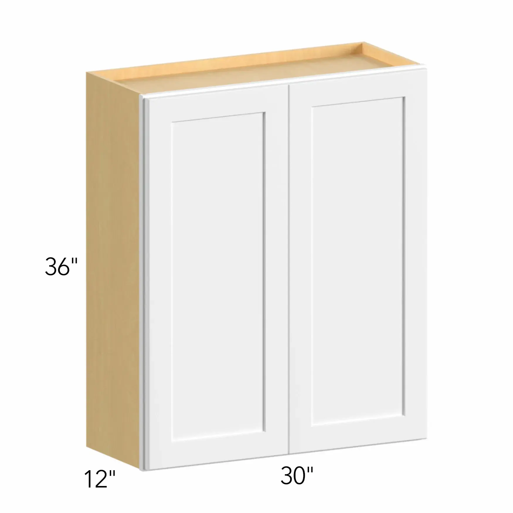 Allure® Galaxy Linen 30"W x 36"H x 12"D Wall Cabinet (W3036)