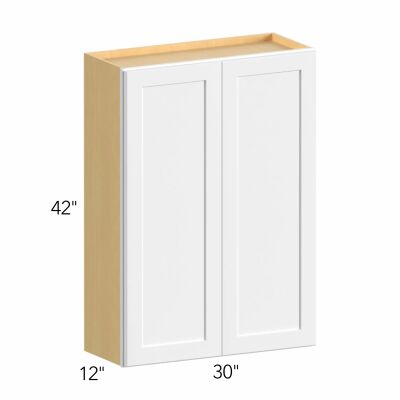 Allure® Galaxy Truffle 30"W x 42"H x 12"D Wall Cabinet (W3042)