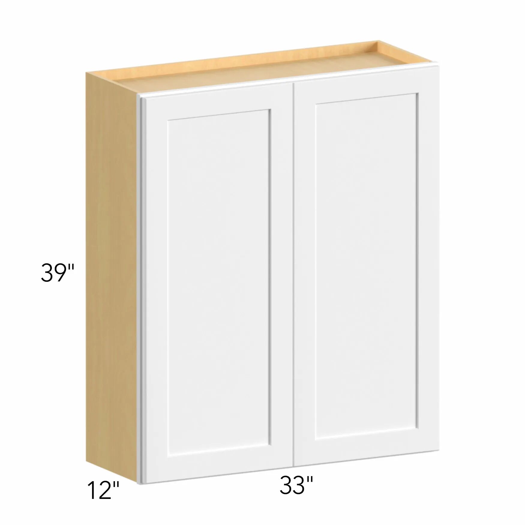Allure® Galaxy Timber 33"W x 39"H x 12"D Wall Cabinet (W3339)