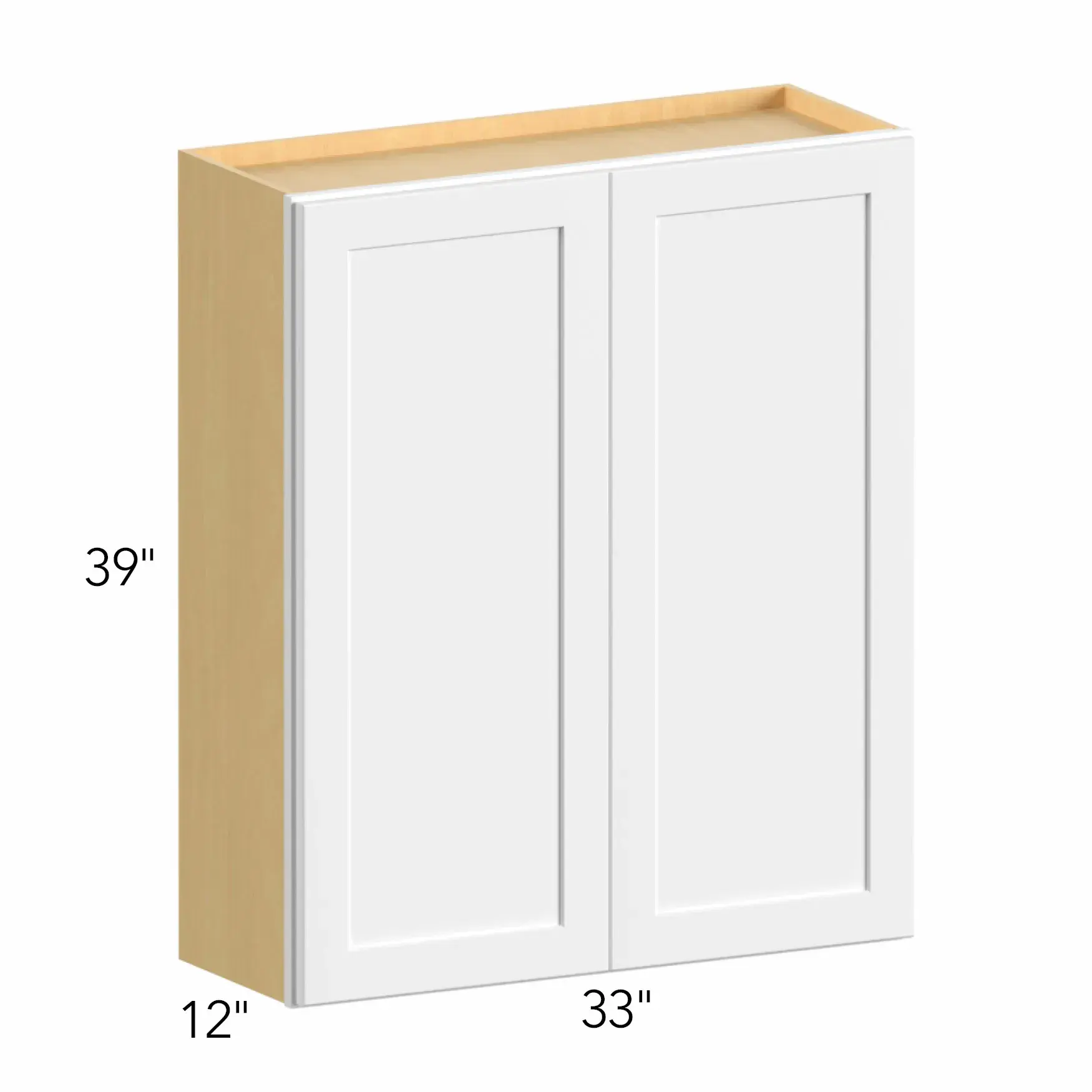 Allure® Galaxy Timber 33"W x 39"H x 12"D Wall Cabinet (W3339)