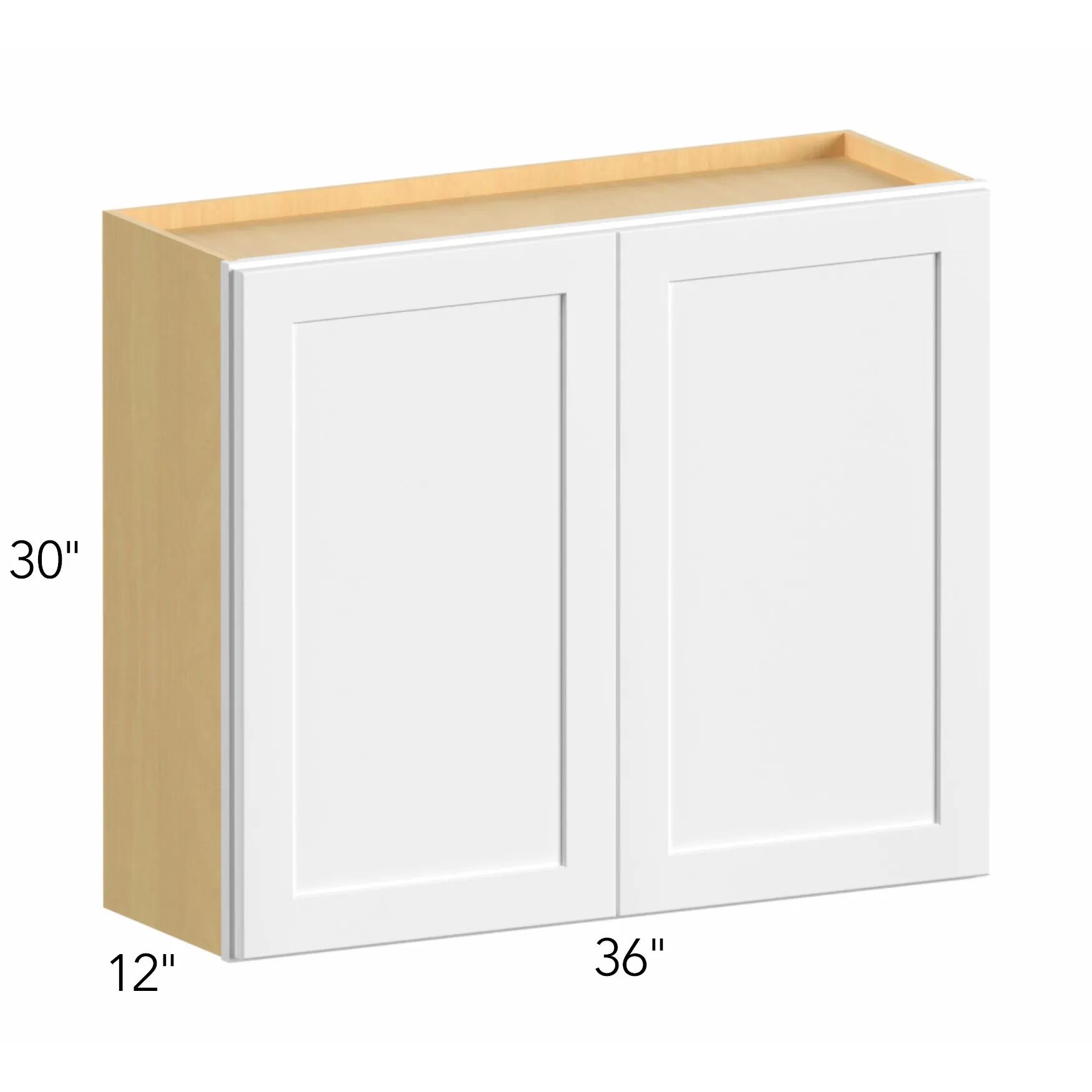 Allure® Galaxy Mocha 36"W x 30"H x 12"D Wall Cabinet (W3630)