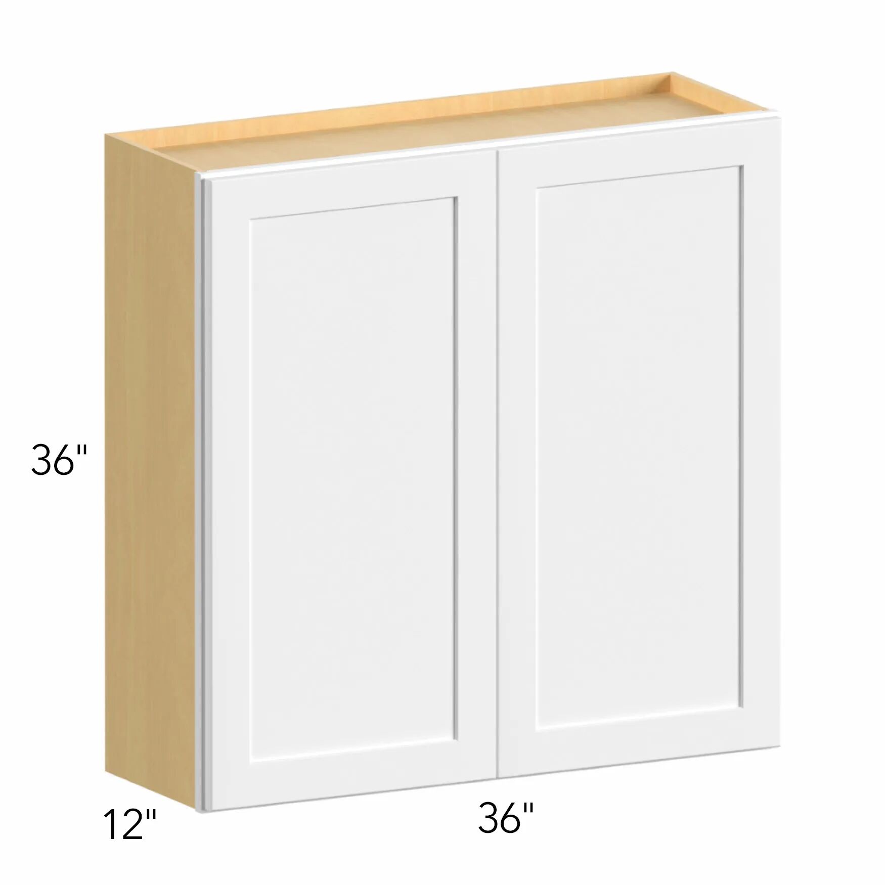 Allure® Galaxy Dove 36"W x 36"H x 12"D Wall Cabinet (W3636)