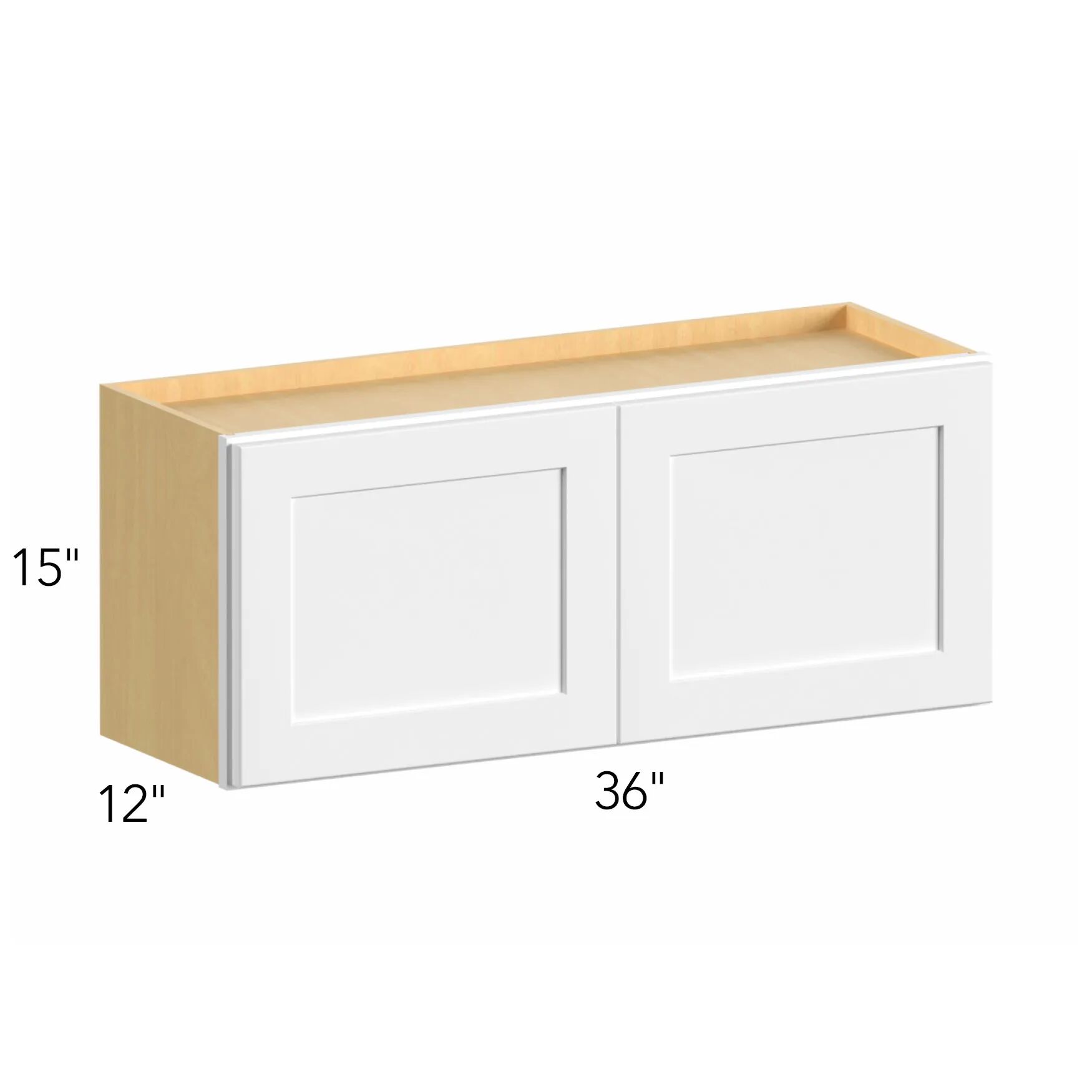 Allure® Galaxy Linen 36"W x 15"H x 12"D Wall Cabinet (W3615)