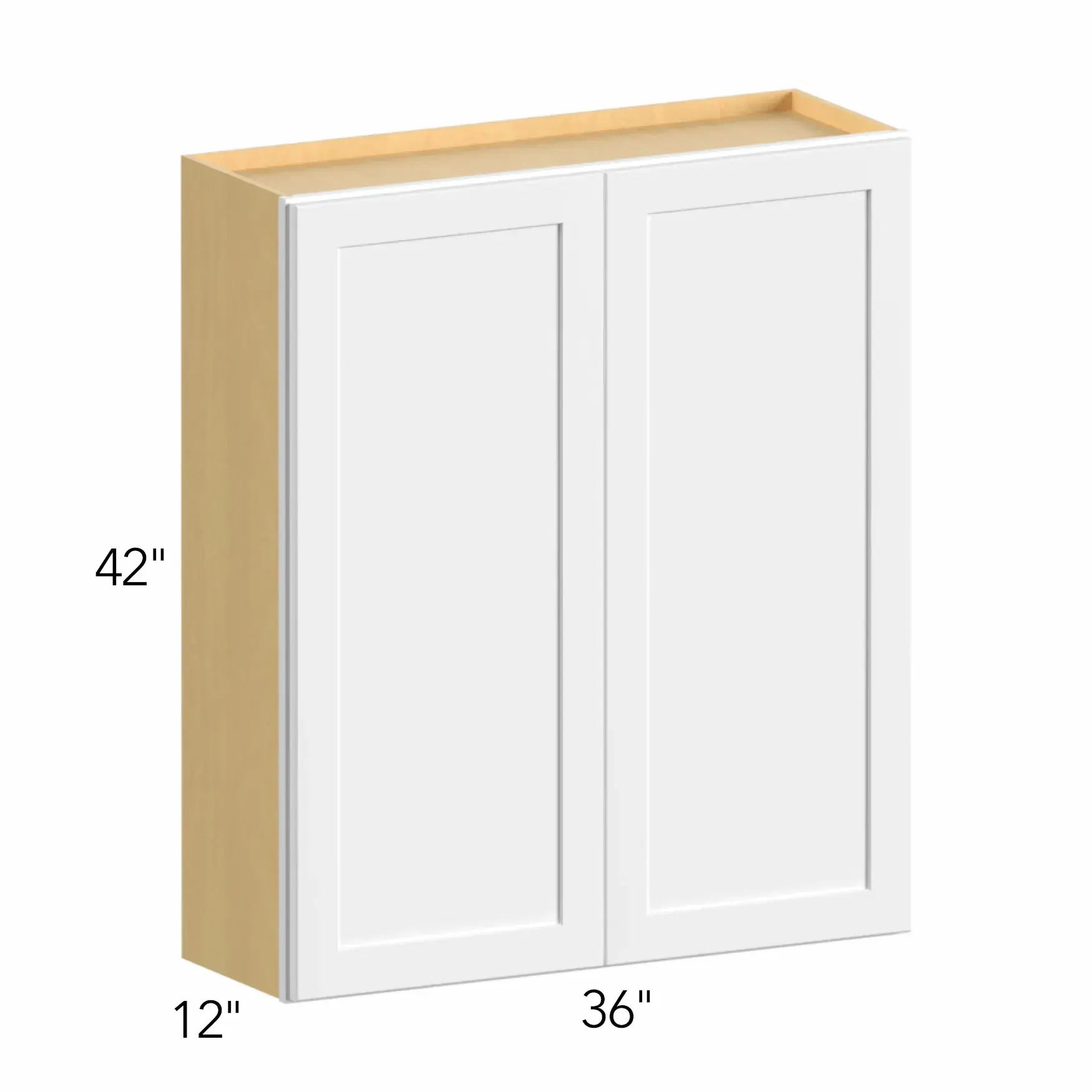 Allure® Galaxy Linen 36"W x 42"H x 12"D Wall Cabinet (W3642)