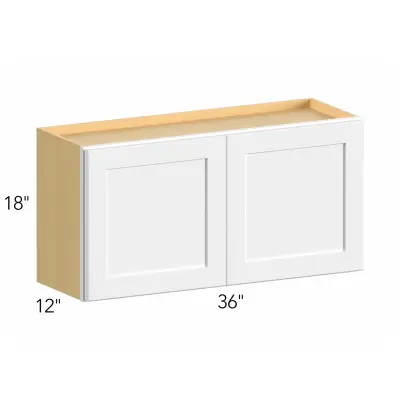 Allure® Luxe Frost 36"W x 18"H x 12"D Wall Cabinet (W3618)