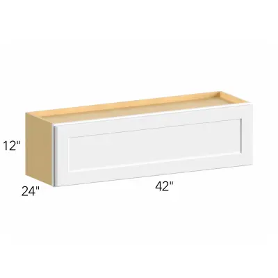 Allure® Fusion Stone 42"W x 12"H x 24"D Wall Cabinet (W421224LU)