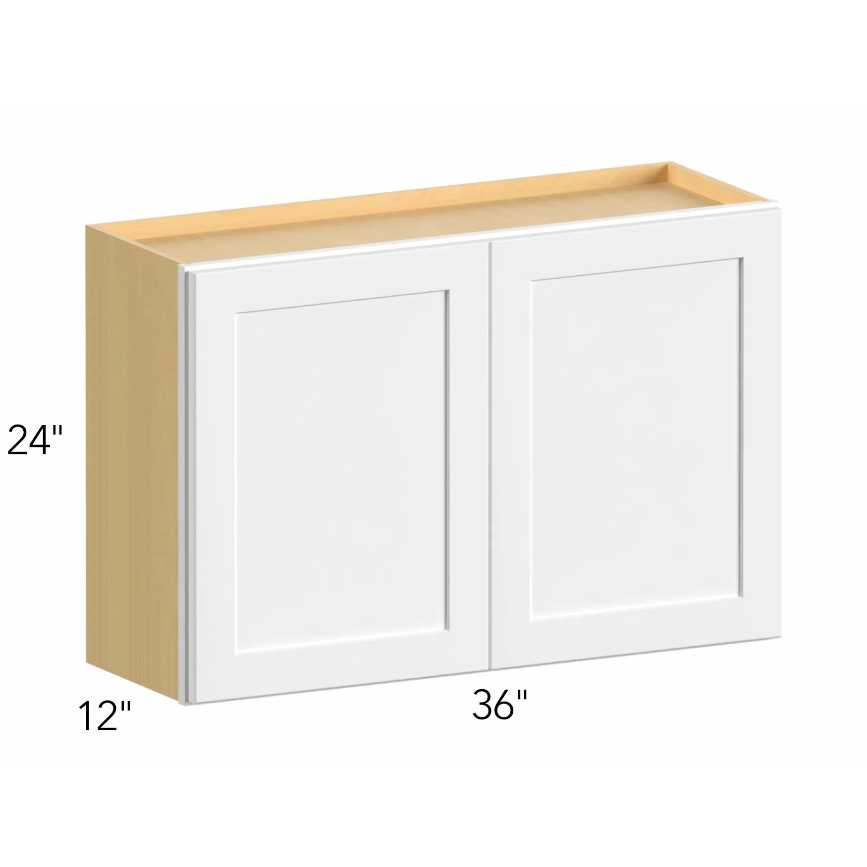 Allure® Galaxy Linen 36"W x 24"H x 12"D Wall Cabinet (W3624)