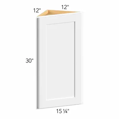 Allure® Luxe Desert Oak 12"W x 30"H x 12"D Wall Angle End Cabinet (WAE1230)