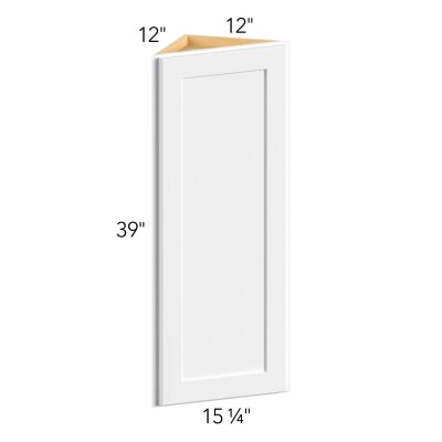 Allure® Galaxy Desert Oak 12"W x 39"H x 12"D Wall Angle End Cabinet (WAE1239)