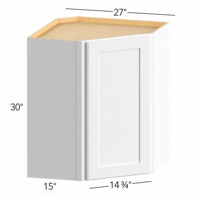 Allure® Galaxy Indigo 27"W x 30"H x 27"D Diagonal Corner Wall Cabinet (WDC2730)