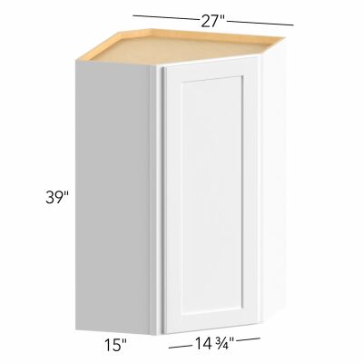 Allure® Galaxy Indigo 27"W x 39"H x 27"D Diagonal Corner Wall Cabinet (WDC2739)