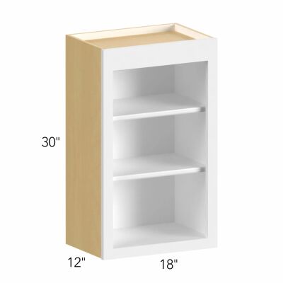Allure® Galaxy Indigo 18"W x 30"H x 12"D Wall Open Shelf (WOS1830)