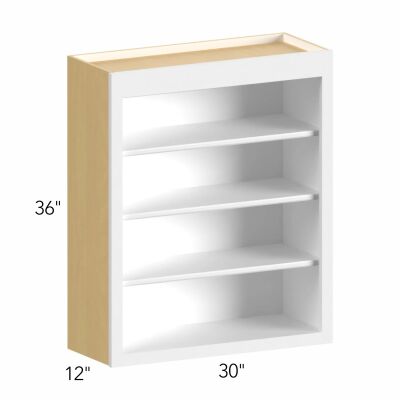 Allure® Galaxy Timber 30"W x 36"H x 12"D Wall Open Shelf (WOS3036)