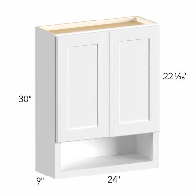 Allure® Galaxy Timber 24"W x 30"H x 9"D Wall Vanity Storage (WVS2430)