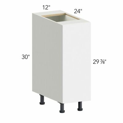 Ovela® Tuscany Olmo 3 12"W x 34.5"H x 24"D Base Cabinet (B12FD)