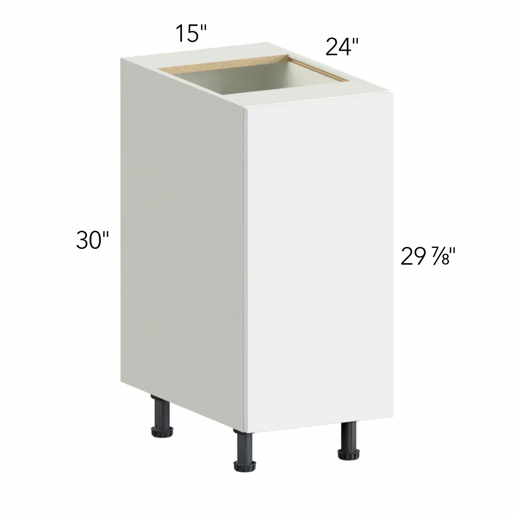 Ovela® Tuscany Nocce 1 15"W x 34.5"H x 24"D Base Cabinet (B15FD)