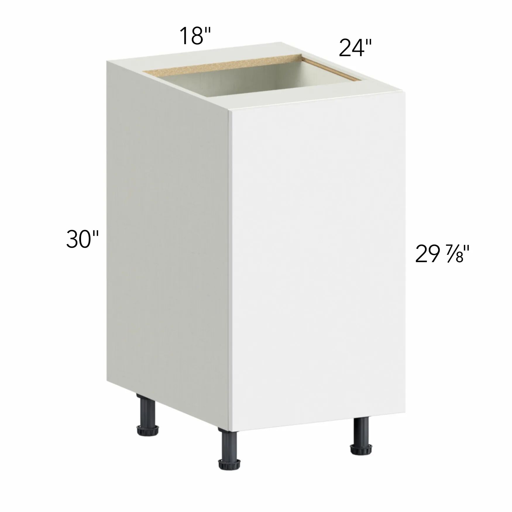 Ovela® Tuscany Como Ash 2 18"W x 34.5"H x 24"D Base Cabinet (B18FD)