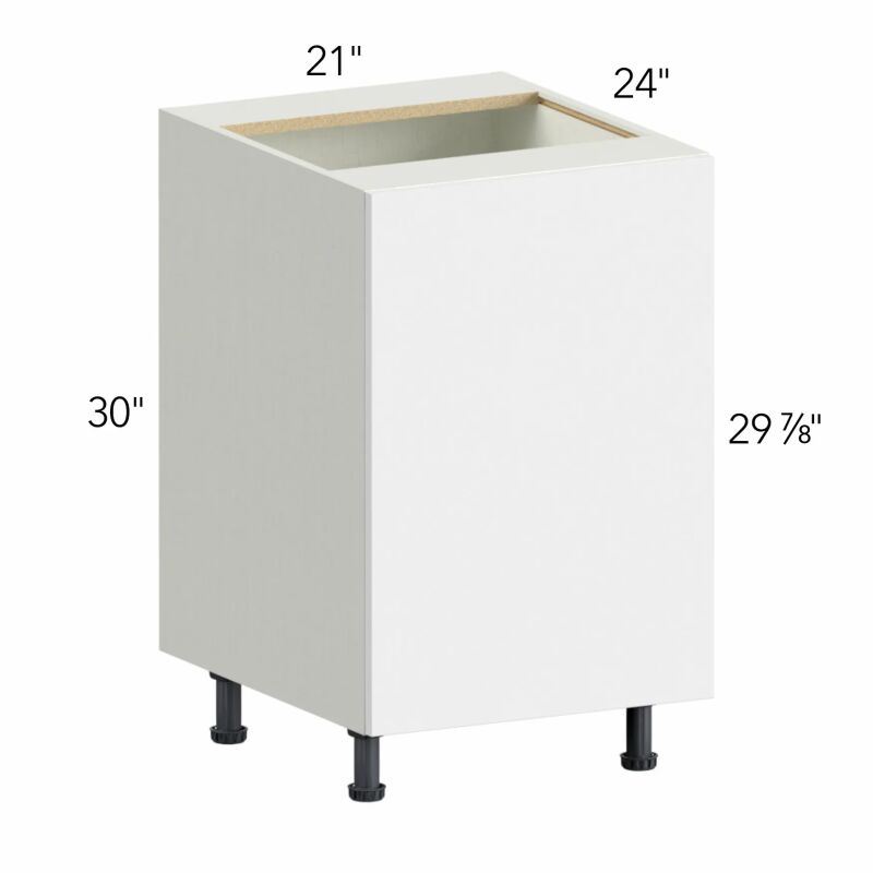 Illume® Catalina Grigio Gloss 21"W x 30"H x 24"D Base Cabinet (B21FD)