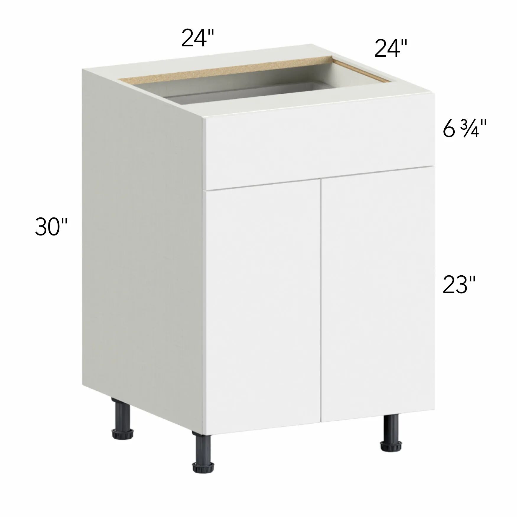 Ovela® Tuscany Nocce 1 24"W x 34.5"H x 24"D Base Cabinet (B24)