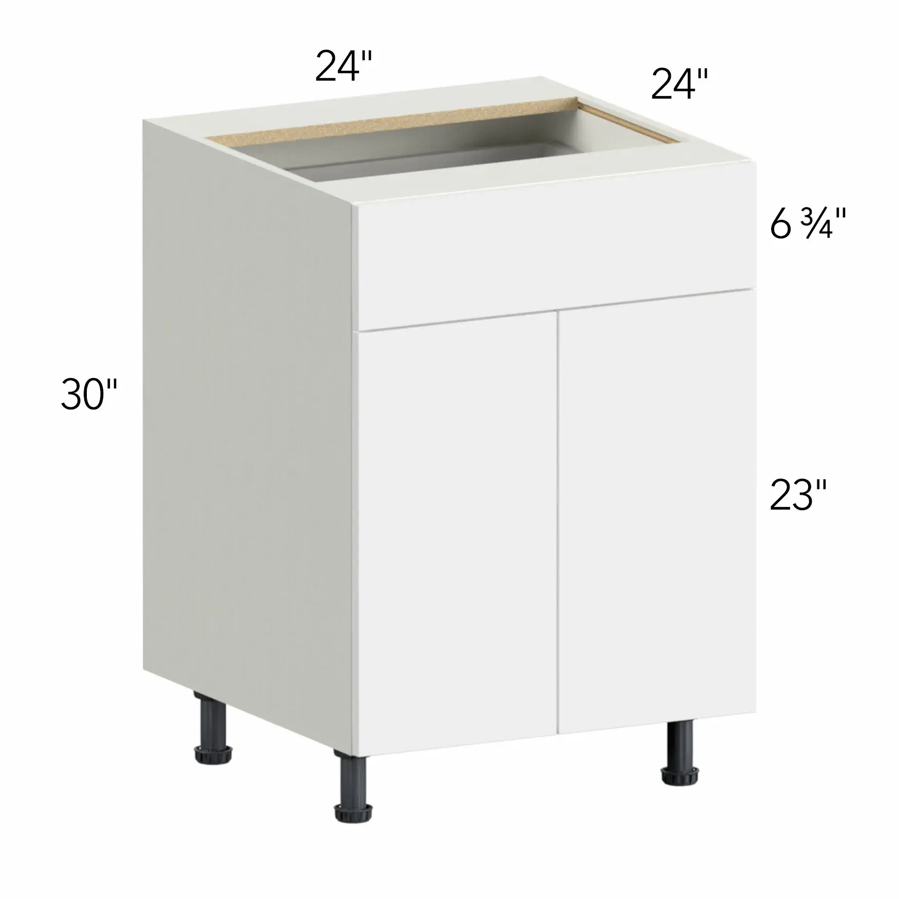 Ovela® Tuscany Nocce 1 24"W x 34.5"H x 24"D Base Cabinet (B24)