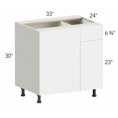 Illume® Tuscany Como Ash 2 33"W x 30"H x 24"D Blind Corner Cabinet (BLB39/42)