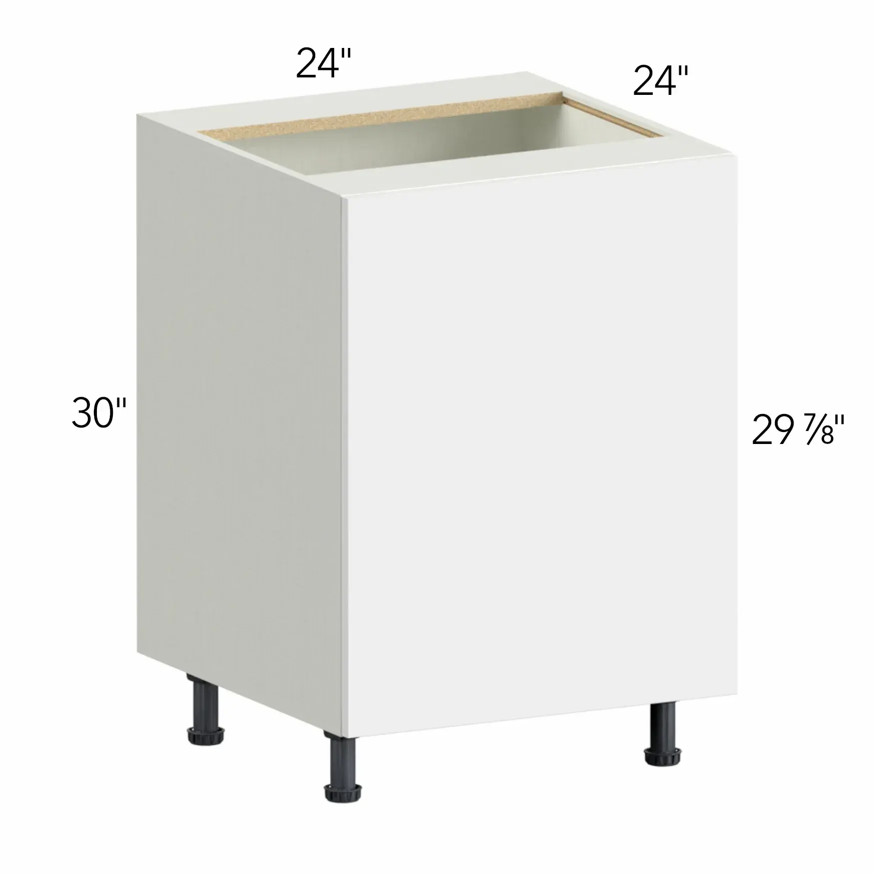 Ovela® Tuscany Nocce 3 24"W x 34.5"H x 24"D Base Cabinet (B24SFD)