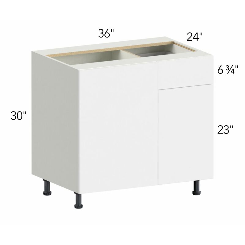 Ovela® Catalina Light Artwood 36"W x 34.5"H x 24"D Blind Corner Cabinet (BLB42/45)