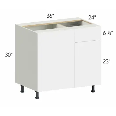 Ovela® Catalina Light Artwood 36"W x 34.5"H x 24"D Blind Corner Cabinet (BLB42/45)