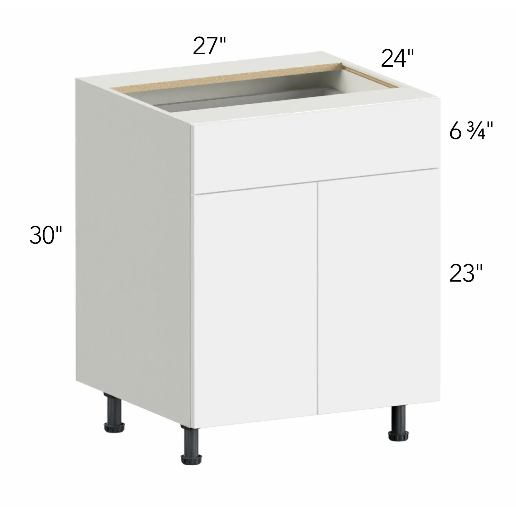 Ovela® Tuscany Ida 1 27"W x 34.5"H x 24"D Base Cabinet (B27)