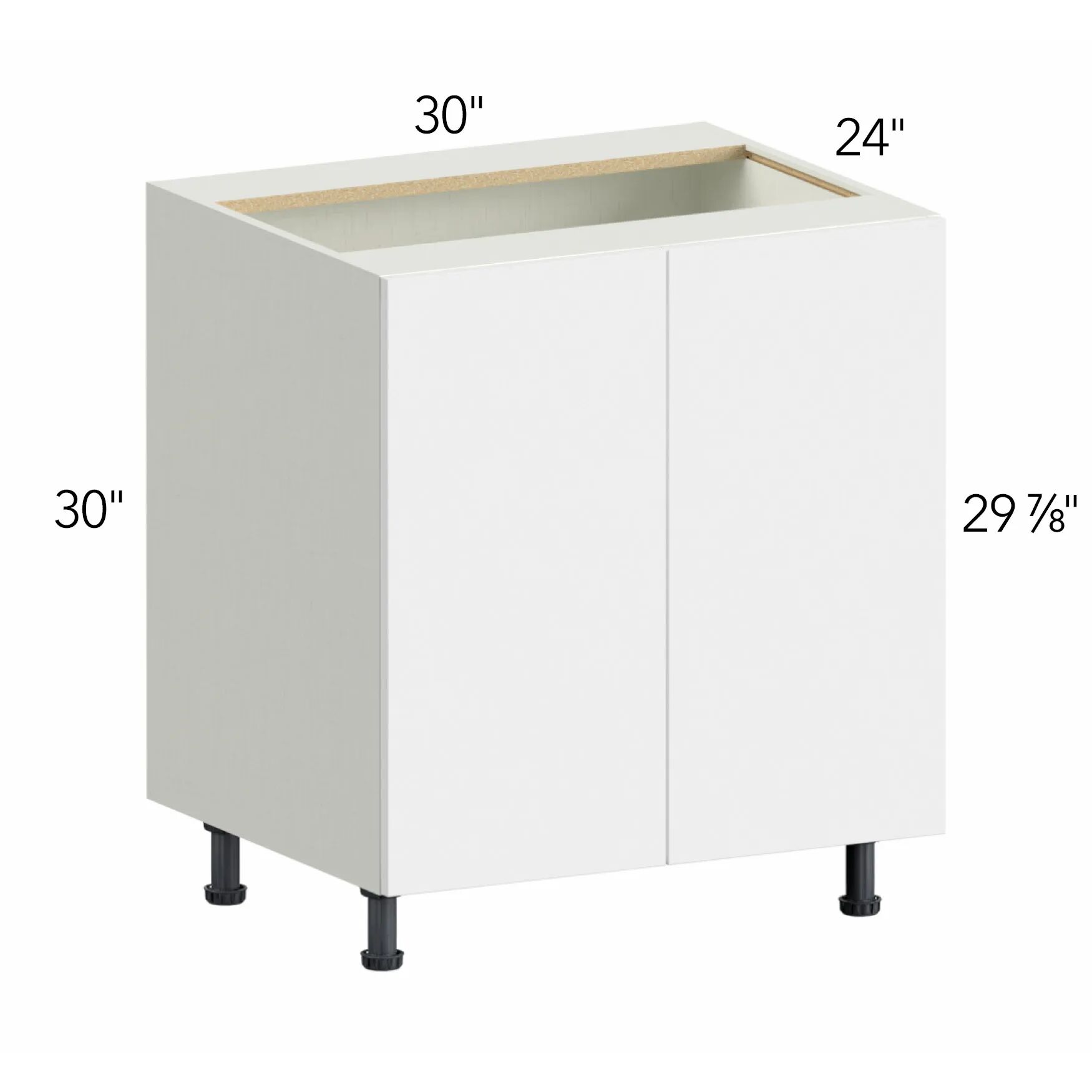 Ovela® Tuscany Como Ash 2 30"W x 34.5"H x 24"D Base Cabinet (B30FD)