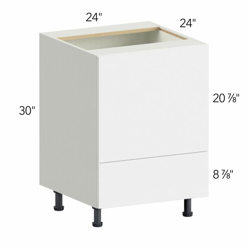 Illume® Catalina Olmo 3 24"W x 30"H x 24"D Microwave Base Cabinet (BMC24)