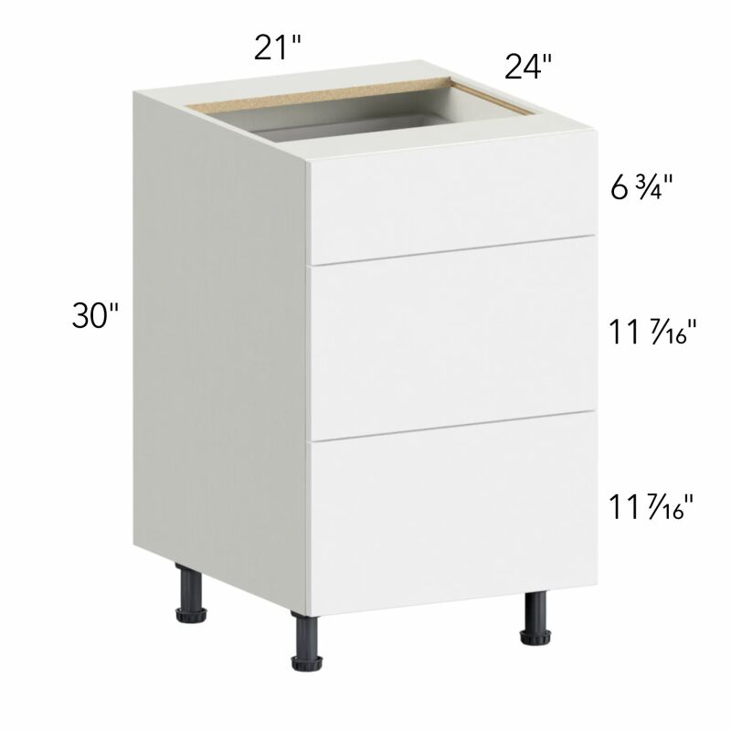 Ovela® Tuscany Azul Indigo 21"W x 34.5"H x 24"D Drawer Base Cabinet (DB21-3)