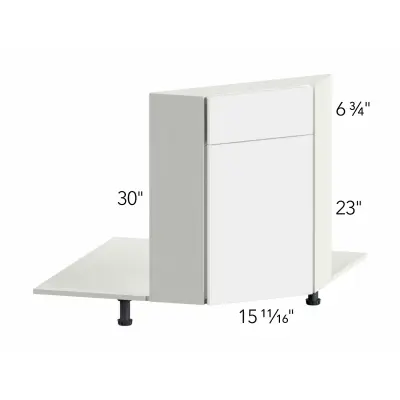 Illume® Catalina Clubhouse Oak 28.5"W x 30"H x 5.5"D Desk Base Cabinet (DSF36)