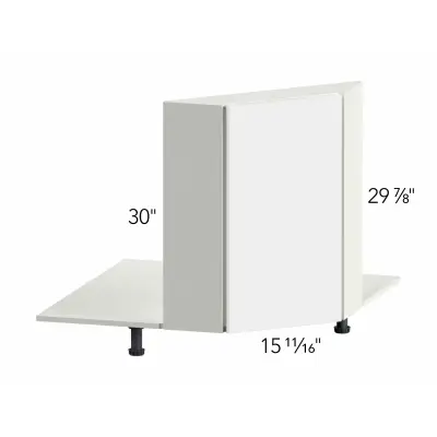 Illume® Tuscany Muratti 4 28.5"W x 30"H x 5.5"D Desk Base Cabinet (DSF36FD)