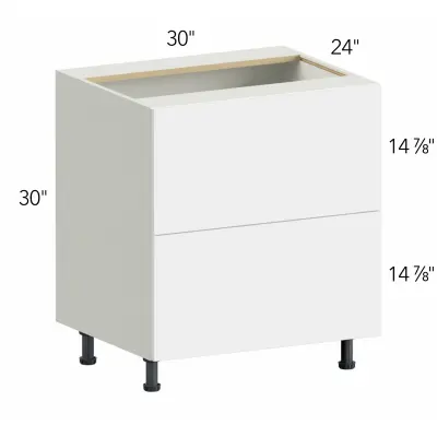 Illume® Tuscany Rosales 2 30"W x 30"H x 24"D Drawer Base Cabinet (DB30-2)