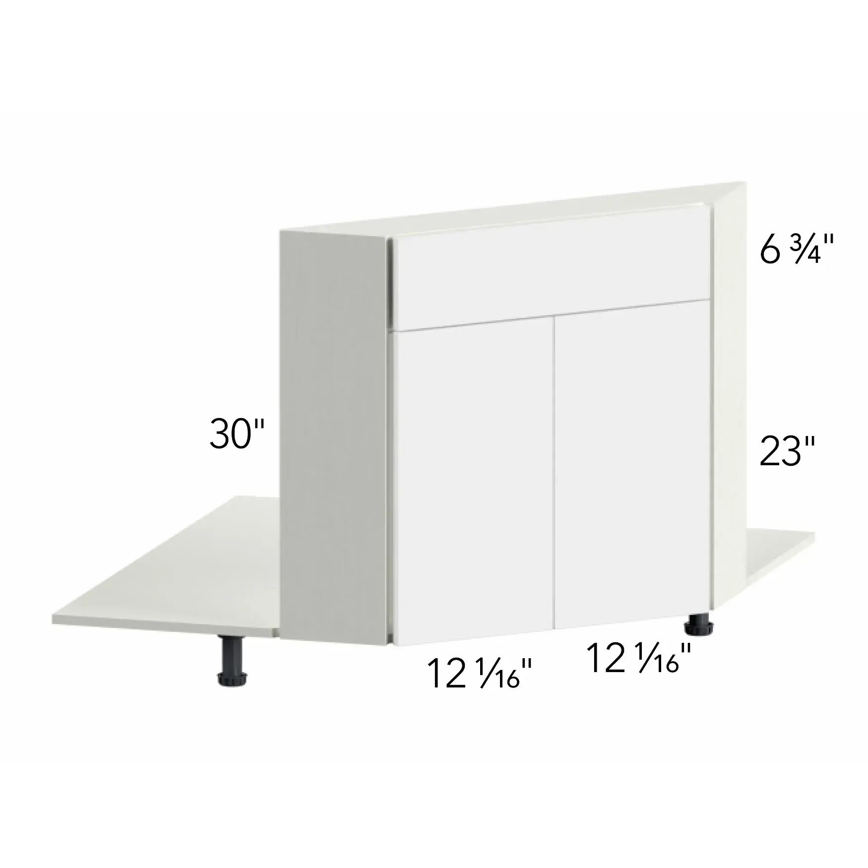 Ovela® Tuscany Nocce 3 37"W x 30"H x 5.5"D Desk Base Cabinet (DSF42)