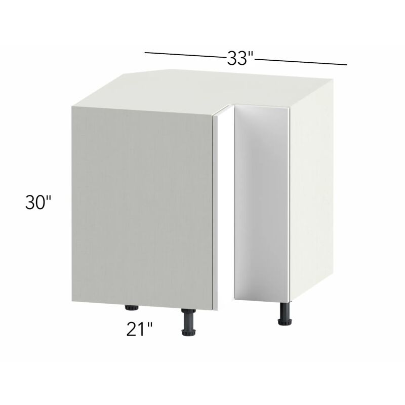 Illume® Tuscany Cashmere 30"W x 30"H x 30"D Easy Reach Corner Base (ERB33)