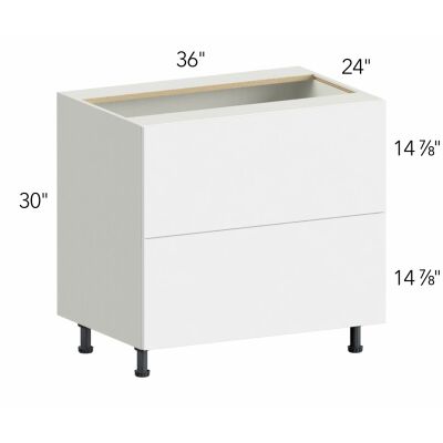 Ovela® Tuscany Antracita 36"W x 34.5"H x 24"D Drawer Base Cabinet (DB36-2)