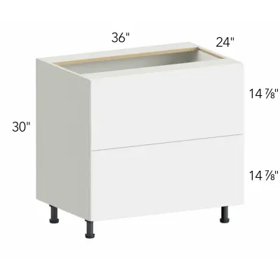 Illume® Tuscany Azul Marino 36"W x 30"H x 24"D Drawer Base Cabinet (DB36-2)