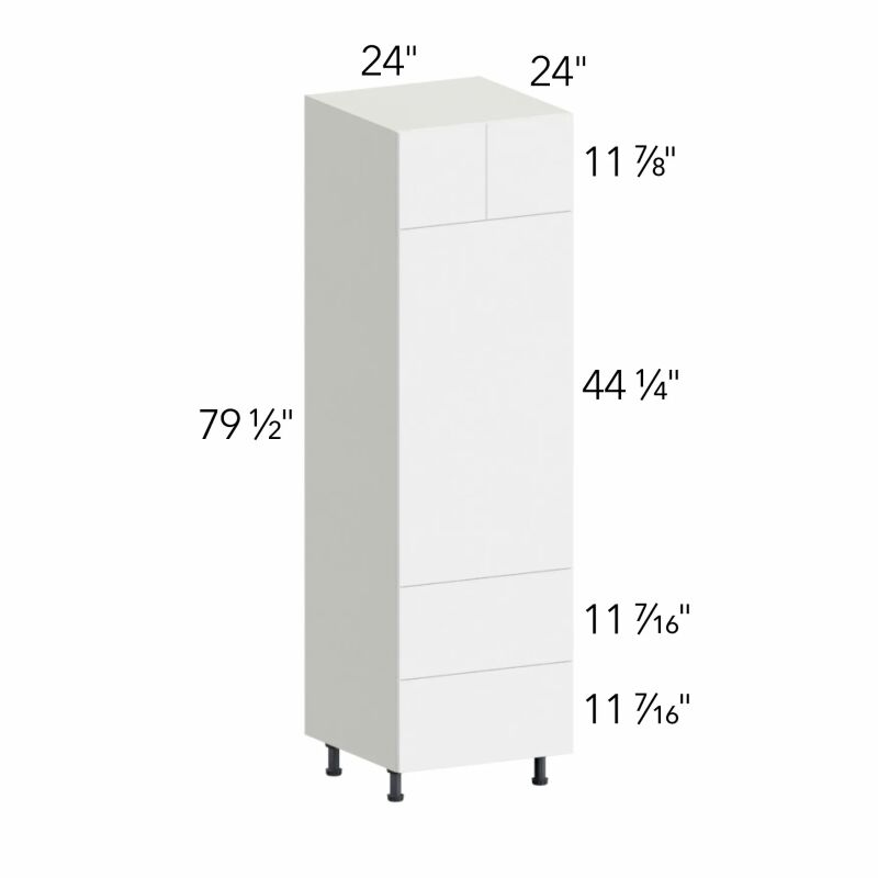 Ovela® Catalina Natural Elm 24"W x 79.5"H x 24"D Oven Cabinet (OC2484C)