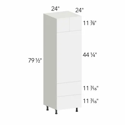 Ovela® Catalina Natural Elm 24"W x 79.5"H x 24"D Oven Cabinet (OC2484C)