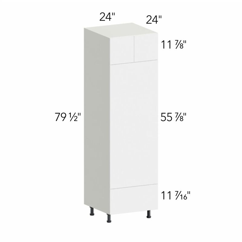 Ovela® Tuscany Ida 2 24"W x 79.5"H x 24"D Oven Cabinet (OC2484D)