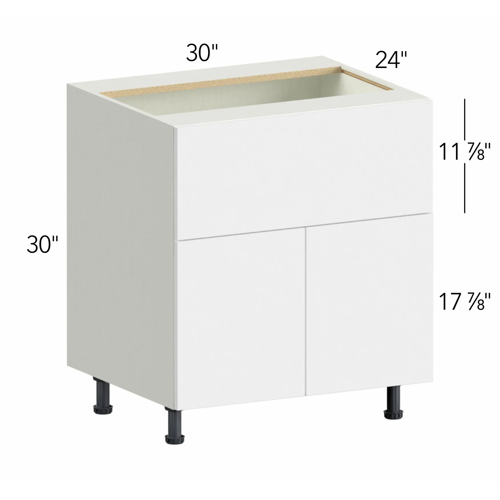 Ovela® Tuscany Nocce 3 30"W x 34.5"H x 24"D Specialty Base Cabinet (FS30)
