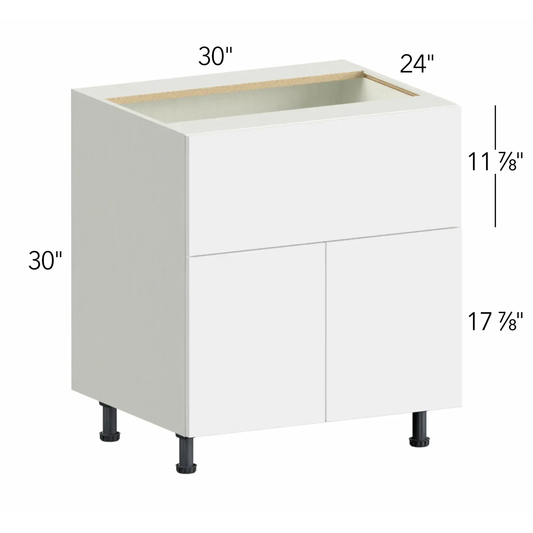 Ovela® Tuscany Nocce 3 30"W x 34.5"H x 24"D Specialty Base Cabinet (FS30)